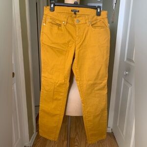 Eileen Fisher Organic Cotton Mid Rise Pants 6 P